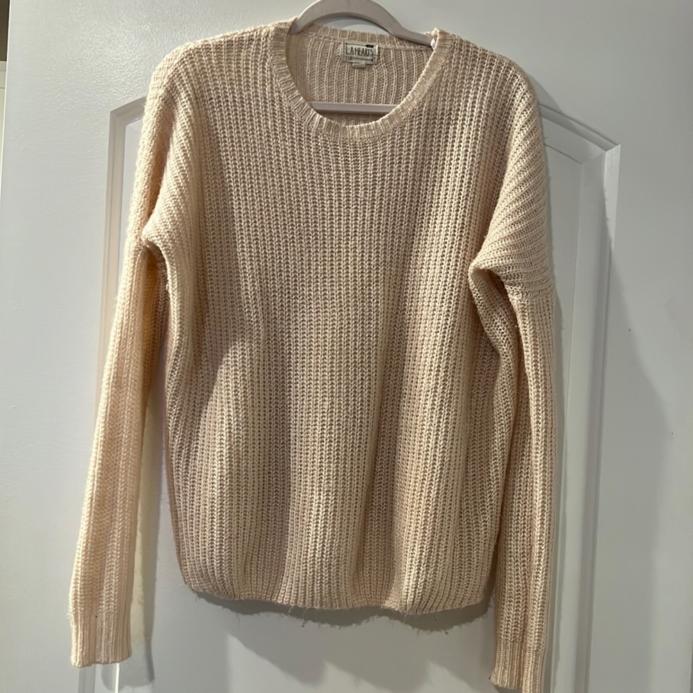 L.A Hearts pink knitted sweater in XS